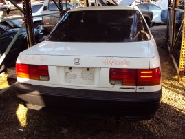 1992 HONDA ACCORD DX, 2.2L AUTO SDN, COLOR WHITE, STK A15194